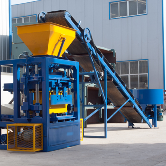 concrete block production line3